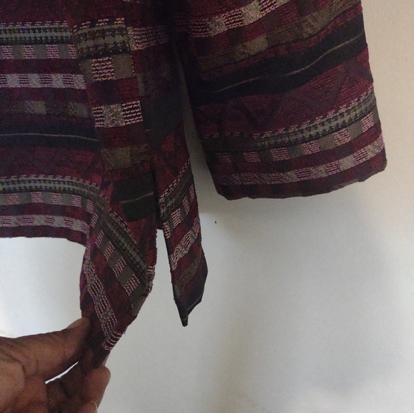 Sag Harbor Printed Blazer Jacket Size 16W - Picture 5 of 12